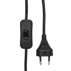 PR Home 2835003 Tischleuchte Wells Schwarz Gold 50cm