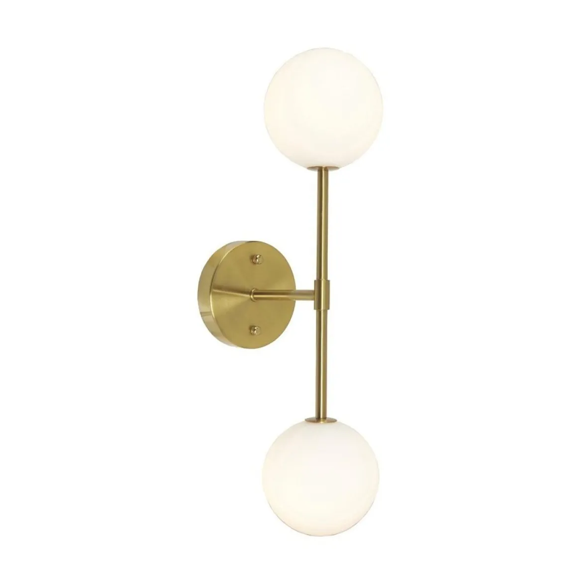 PR Home 3404902 Wandleuchte Sigma D Gold Opal 2-flammig