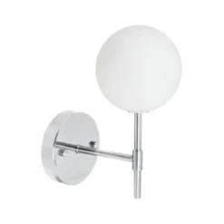 PR Home 3402506 Wandleuchte Sigma S Chrom Opal