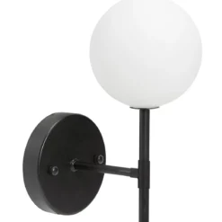 PR Home 3402507 Wandleuchte Sigma S Schwarz Opal