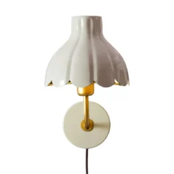 PR Home 2832108 Wandleuchte Wells Beige Gold 21cm