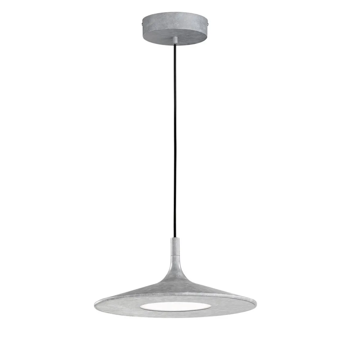 SCHÖNER WOHNEN-Kollektion LED-Pendelleuchte SLIM 3-Step dimmbar betonfarben 860025