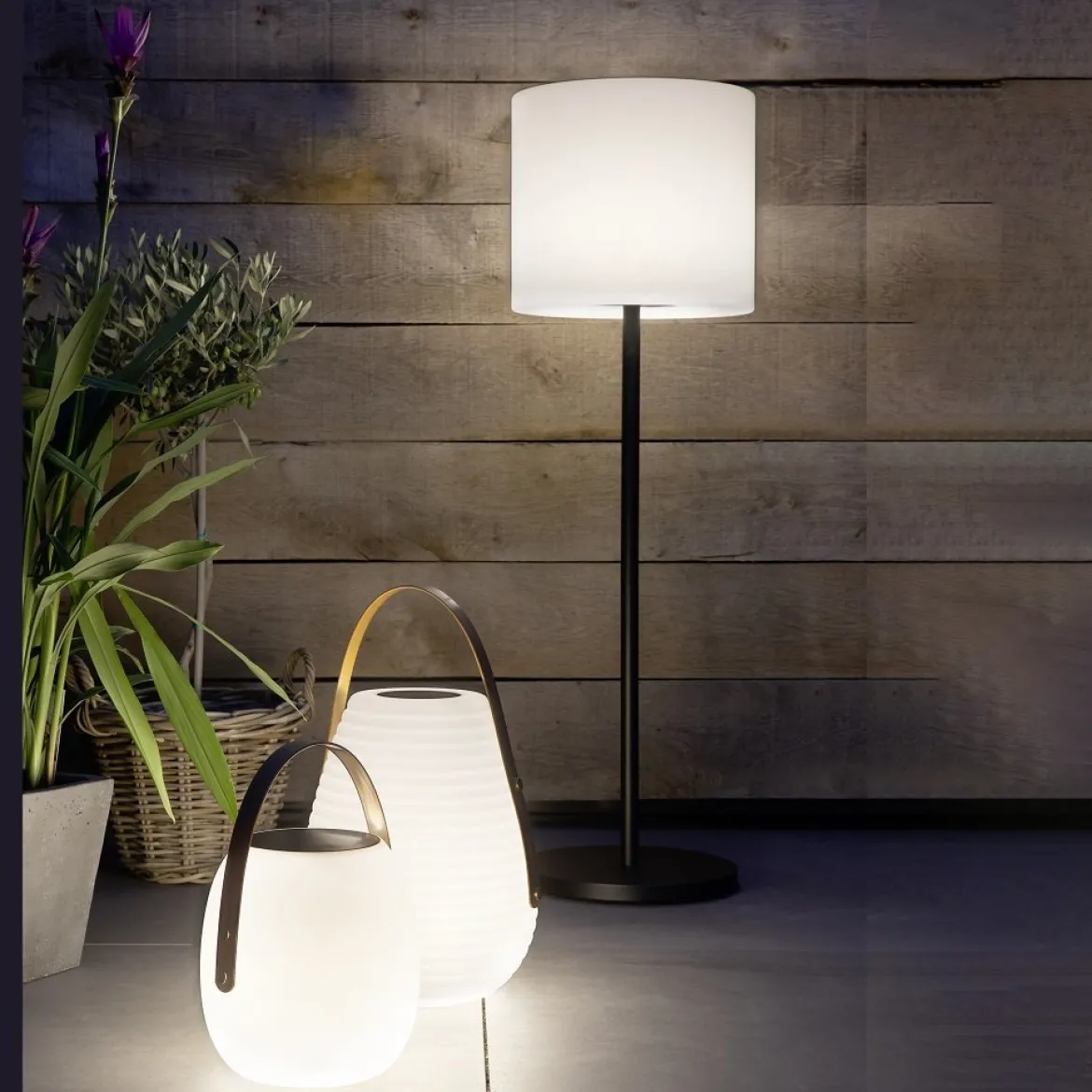 SCHÖNER WOHNEN-Kollektion LED Tischleuchte Bell Solar-Aussenleuchte 46cm 850220