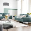 SCHÖNER WOHNEN-Kollektion Pendelleuchte PINA 50 nickelfarben dunkelgrau 860018