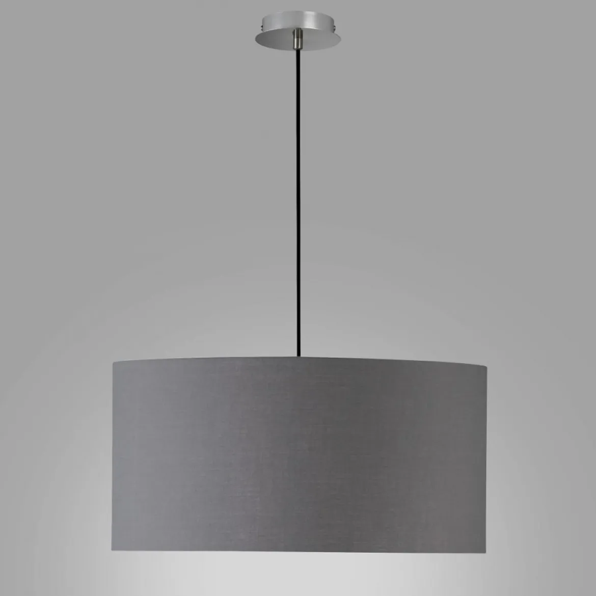 SCHÖNER WOHNEN-Kollektion Pendelleuchte PINA 50 nickelfarben dunkelgrau 860018