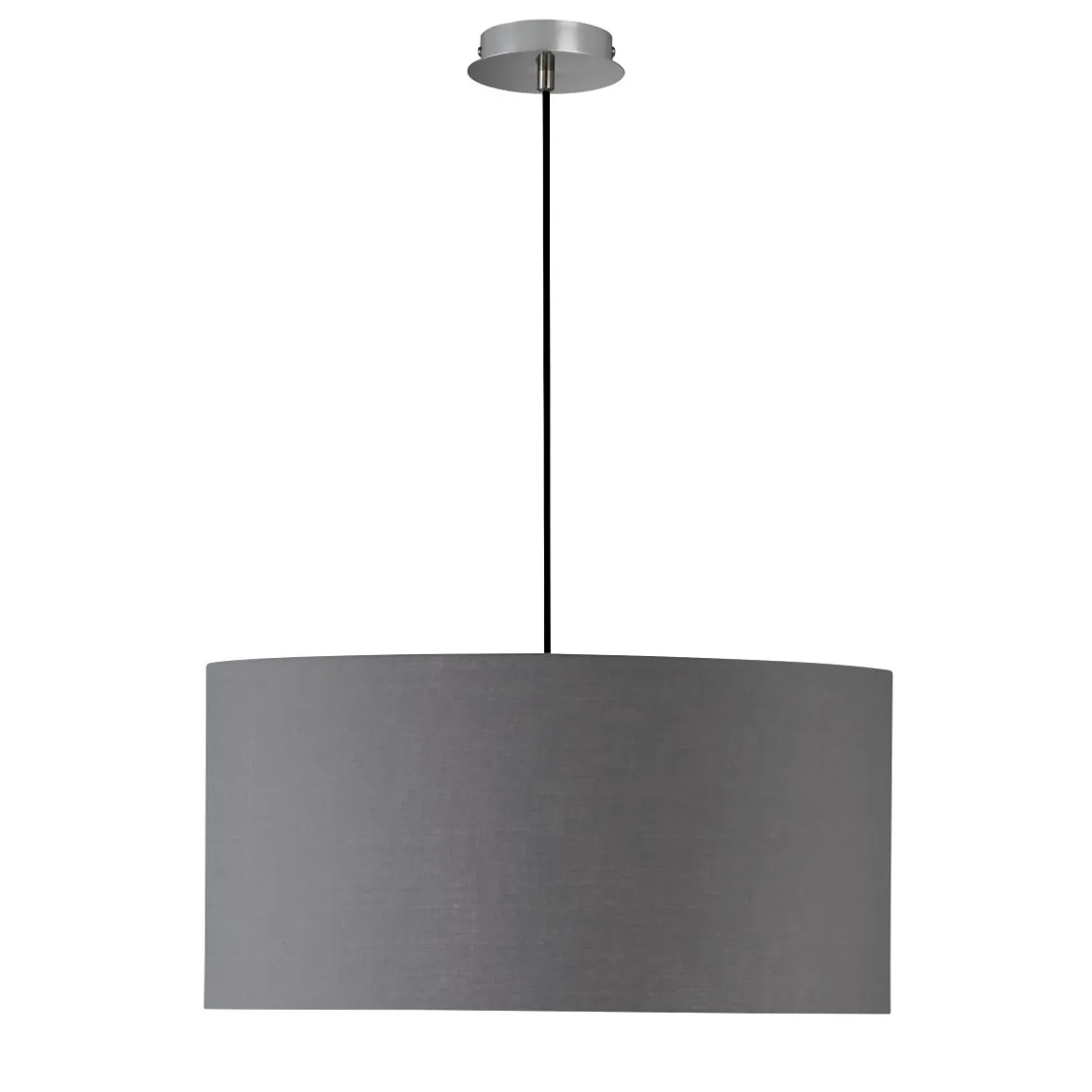 SCHÖNER WOHNEN-Kollektion Pendelleuchte PINA 50 nickelfarben dunkelgrau 860018