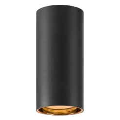 SLV 1006439 ASTO TUBE Deckenaufbauleuchte schwarz GU10