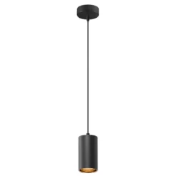 SLV 1006431 ASTO TUBE Pendelleuchte 1-flammig GU10 schwarz