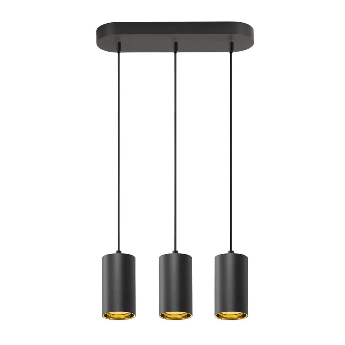 SLV 1006435 ASTO TUBE Pendelleuchte 3-flammig GU10 schwarz