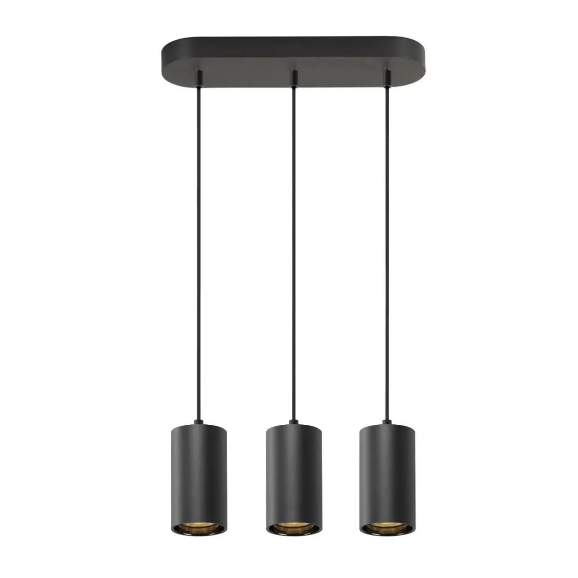 SLV 1006435 ASTO TUBE Pendelleuchte 3-flammig GU10 schwarz