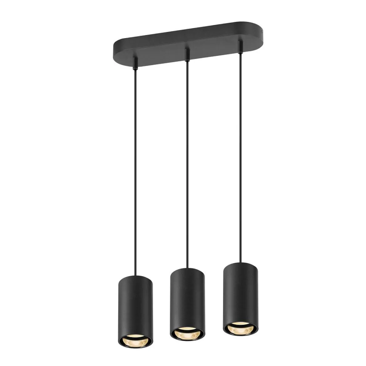 SLV 1006435 ASTO TUBE Pendelleuchte 3-flammig GU10 schwarz