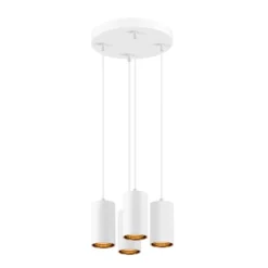 SLV 1006438 ASTO TUBE Pendelleuchte 4-flammig GU10 weiß