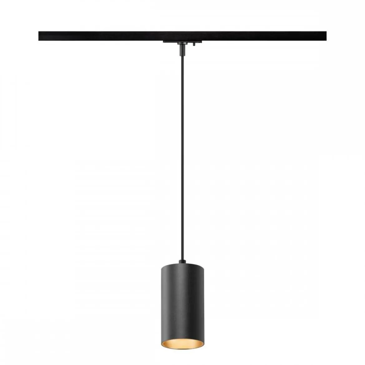 SLV 1010099 ASTO TUBE Pendelleuchte für Hochvolt-Stromschiene 1Phasen schwarz GU10