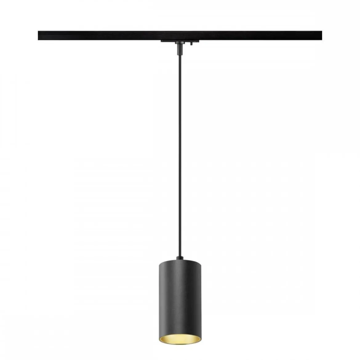 SLV 1010099 ASTO TUBE Pendelleuchte für Hochvolt-Stromschiene 1Phasen schwarz GU10
