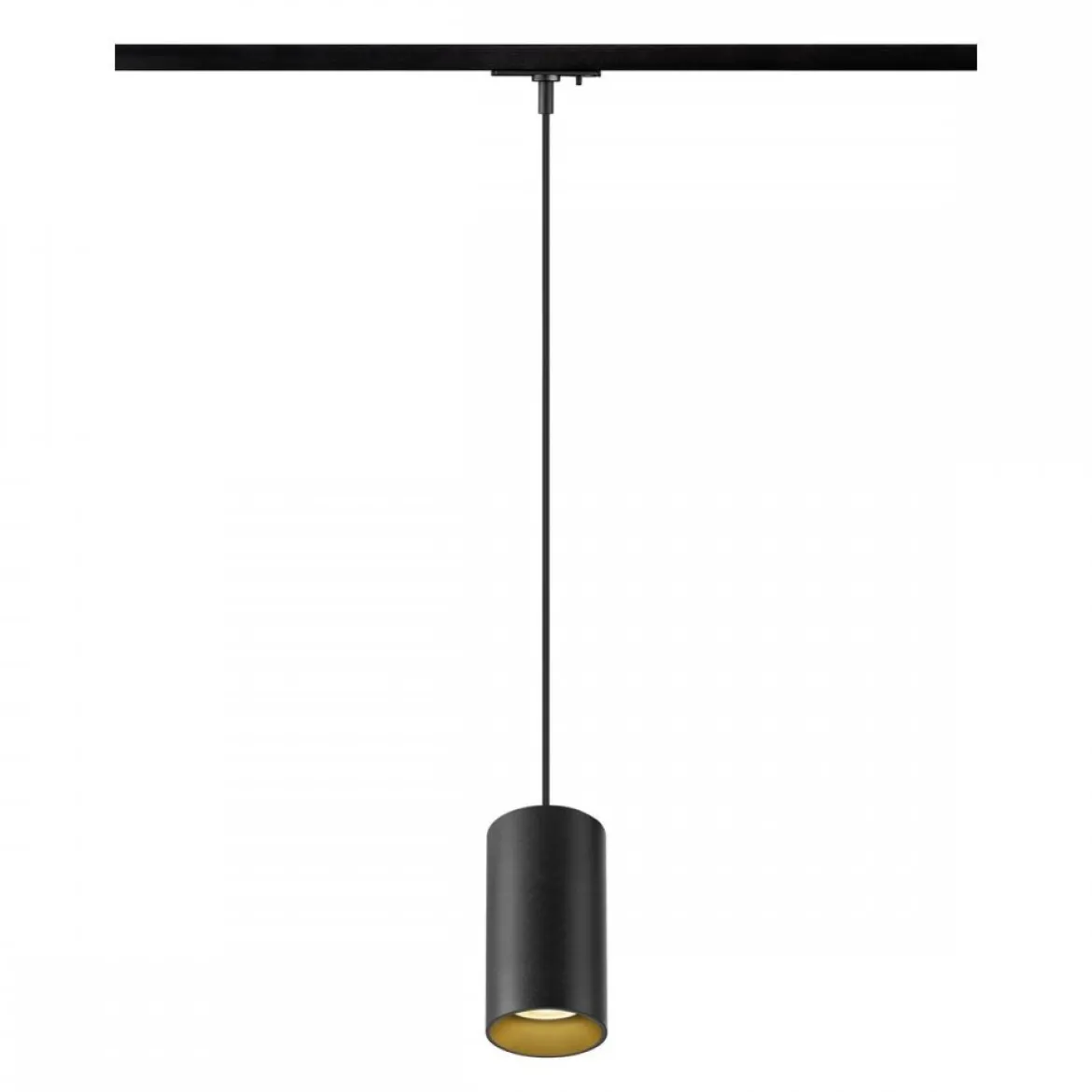 SLV 1010099 ASTO TUBE Pendelleuchte für Hochvolt-Stromschiene 1Phasen schwarz GU10