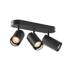 SLV 1006427 ASTO TUBE Spotstrahler zylindrisch 3-flammig GU10 schwarz
