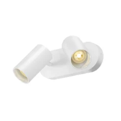 SLV 1006426 ASTO TUBE Spotstrahler zylindrisch 2-flammig GU10 weiß