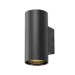 SLV 1006441 ASTO TUBE Wandaufbauleuchte zylindrisch 1-flammig GU10 schwarz