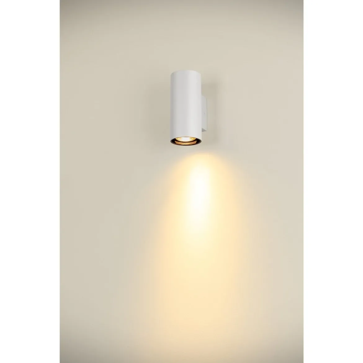 SLV 1006442 ASTO TUBE Wandaufbauleuchte zylindrisch 1-flammig GU10 weiß