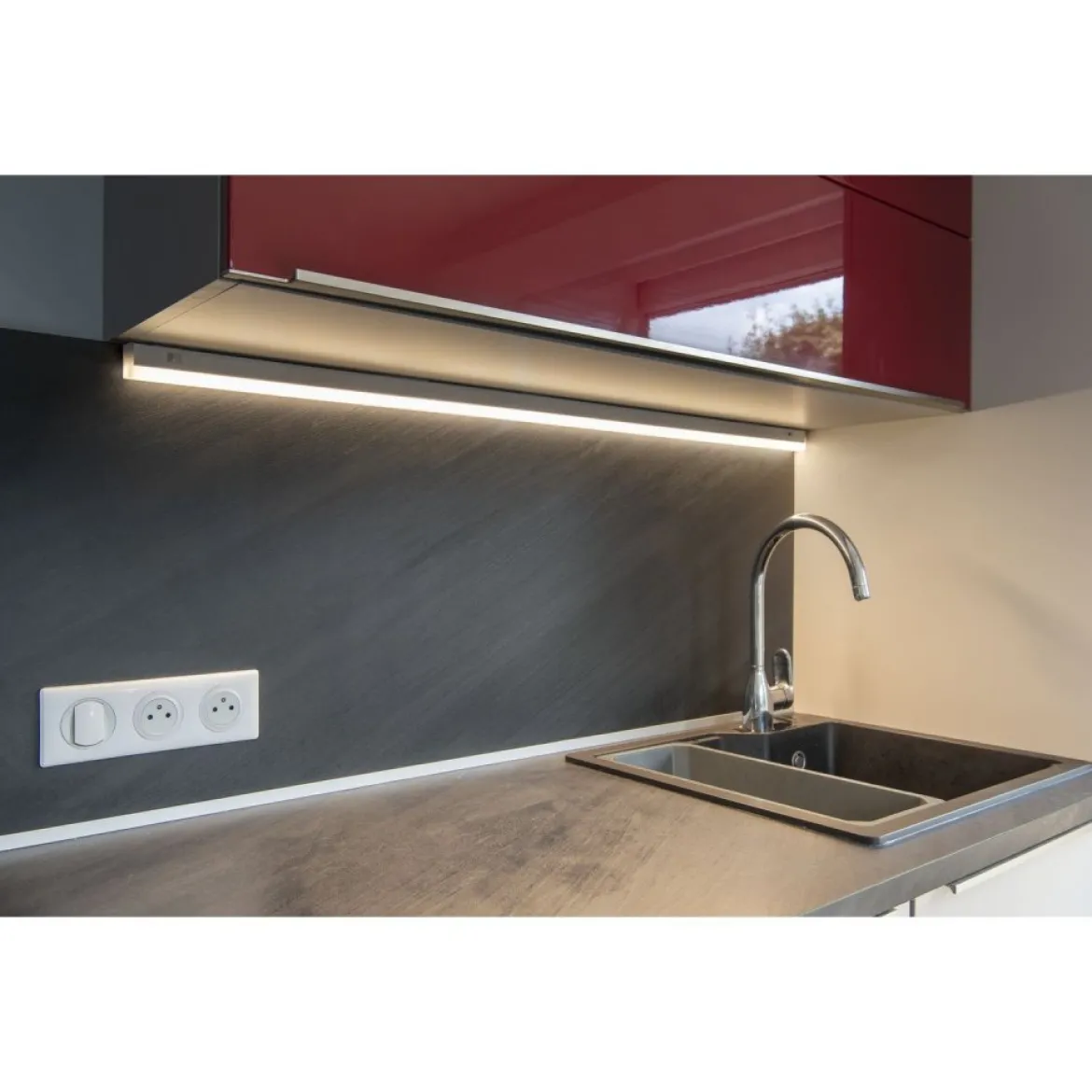 SLV 1006124 BATTEN 120 Lichtbalken weiß 18W CCT Switch 3000 4000K