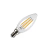 SLV 1005284 C35 E14 LED Lichtquelle transparent 4,2W 2700K CRI90 320°
