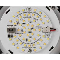 SLV 1008944 CYFT DOME Wand-und Deckenaufbauleuchte PHASE schwarz