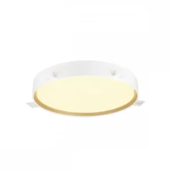 SLV 1008923 DECONA 42 Deckenaufbauleuchte 3000-4000K PHASE weiß gold IP44