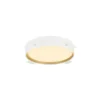 SLV 1008579 DECONA 30 Wandlampe oder Deckenlampe 2700-3000K PHASE weiß gold IP44