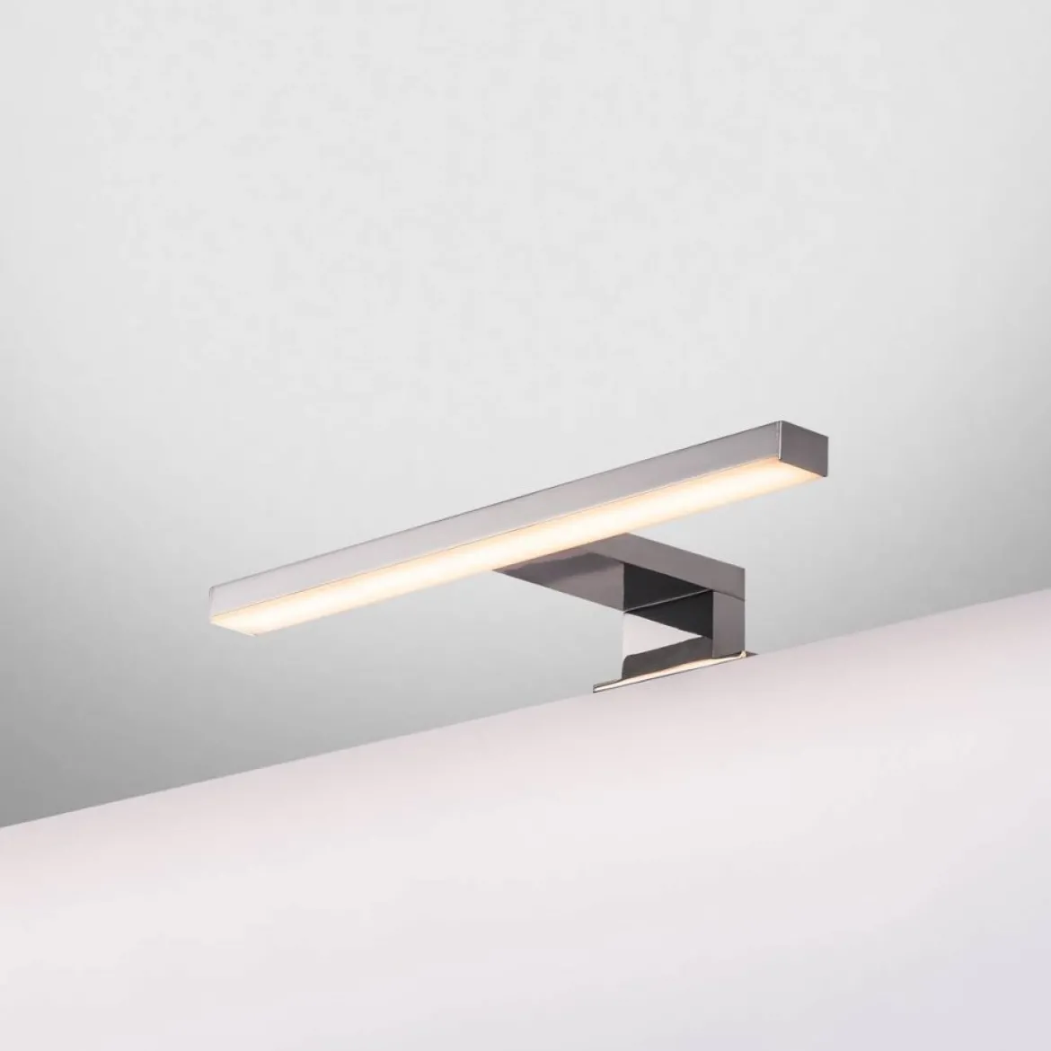 SLV 1000777 DORISA 30 Spiegelleuchte LED 4000K kurz chrom IP44