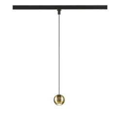 SLV 1010324 DYSKO Pendelleuchte für Stromschiene 1-Phasen 2700K 36° schwarz gold