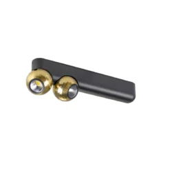 SLV 1010306 DYSKO Wand-und Deckenaufbauleuchte 2700K 2-flammig schwarz gold