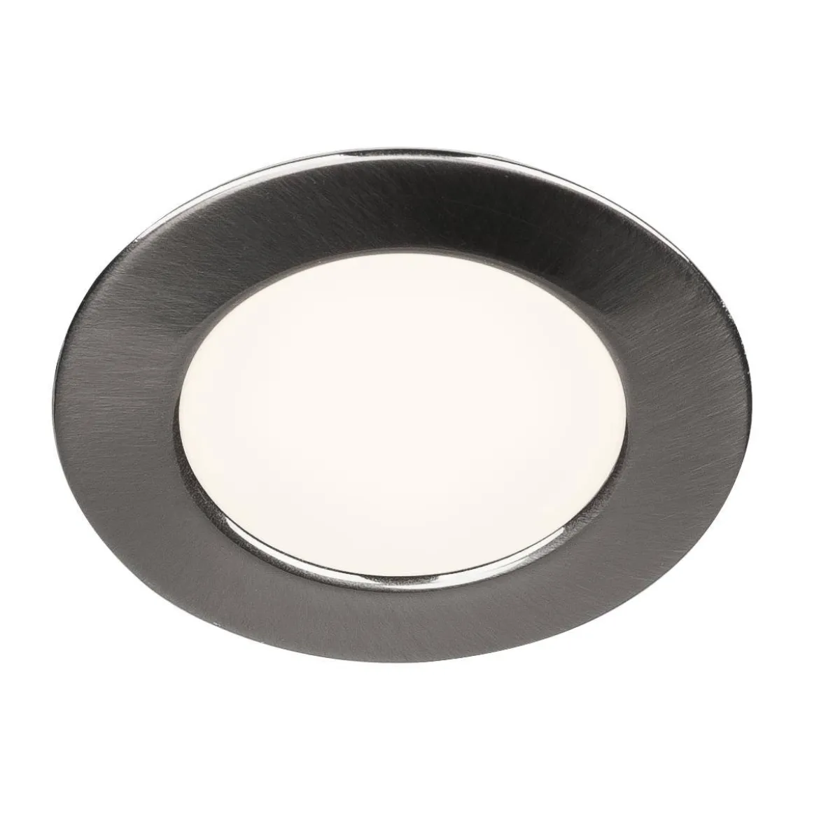 SLV 112225 Einbauleuchte DL 126 LED rund metall gebürstet 3000K 12V 170lm