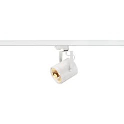 SLV 153421 EURO SPOT Track rund weiß GU10 max. 75W inklusive 3Phasen-Adapter