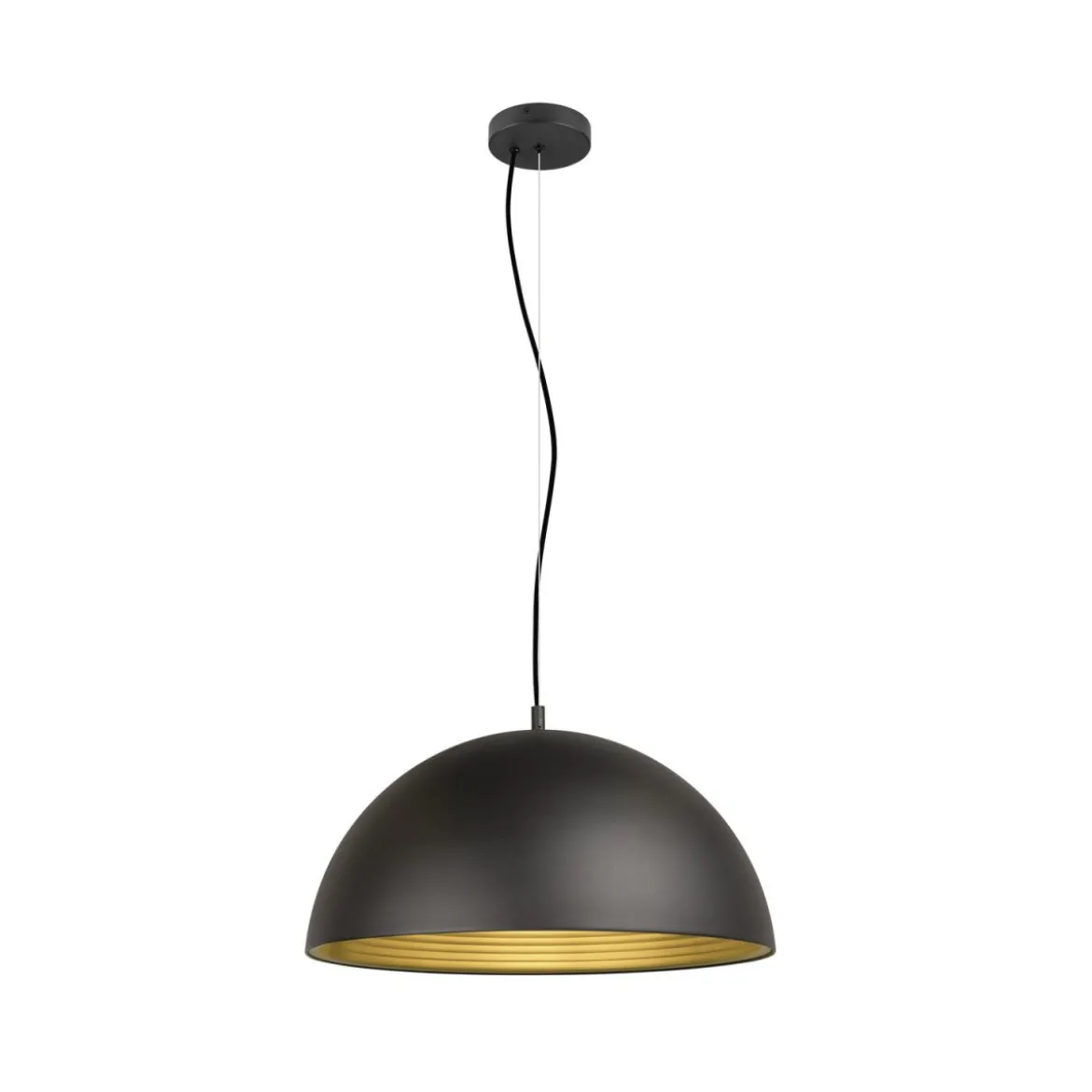 SLV 1008537 FORCHINI M 50 Pendelleuchte schwarz gold E27