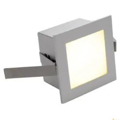 SLV 111262 FRAME BASIC LED Einbauleuchte eckig weiss 3000K 40lm