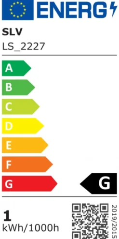 SLV 113262 FRAME BASIC LED Einbauleuchte eckig weiss 3000K 40lm