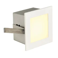 SLV 113262 FRAME BASIC LED Einbauleuchte eckig weiss 3000K 40lm
