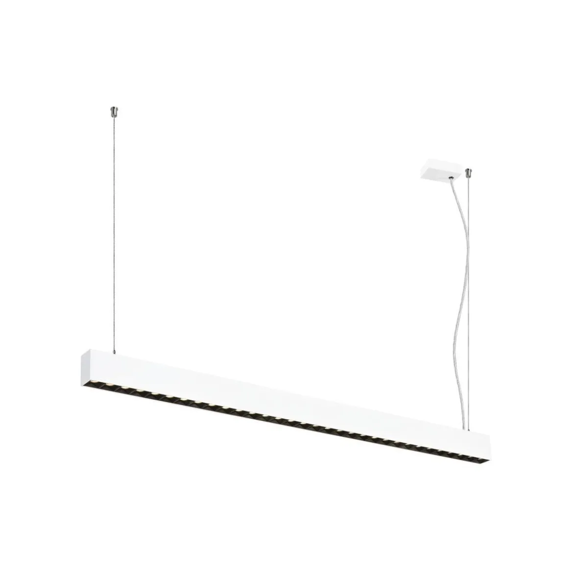 SLV 1010509 GLENOS PRO LED Pendelleuchte DALI 120cm 3000K weiß schwarz