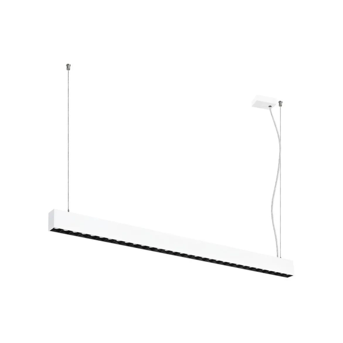 SLV 1010509 GLENOS PRO LED Pendelleuchte DALI 120cm 3000K weiß schwarz