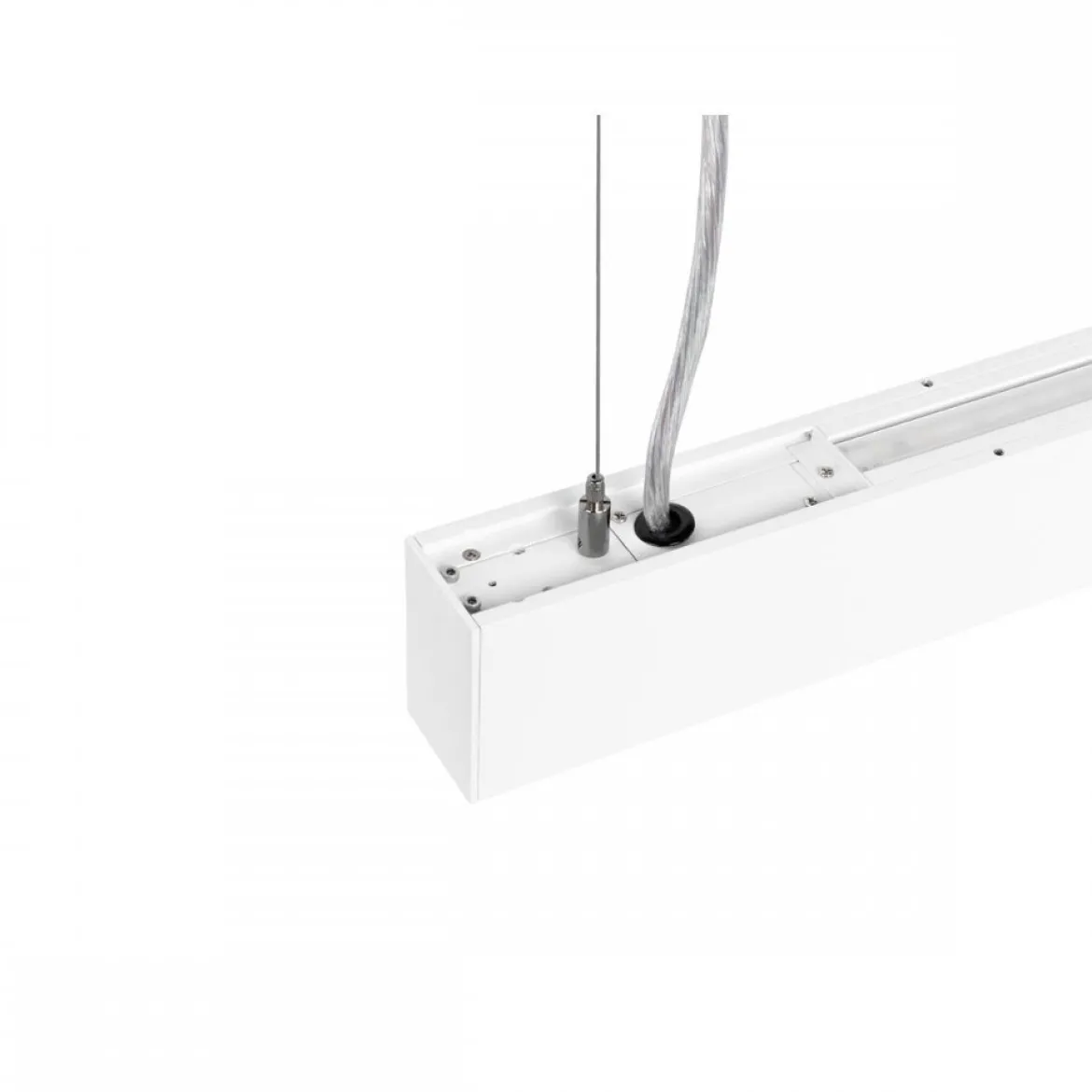 SLV 1010509 GLENOS PRO LED Pendelleuchte DALI 120cm 3000K weiß schwarz
