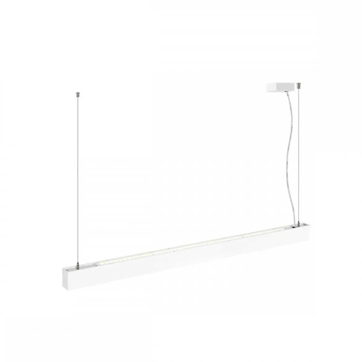 SLV 1010511 GLENOS PRO LED Pendelleuchte DALI 120cm 4000K weiß schwarz