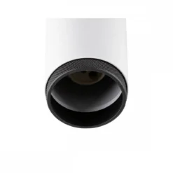 SLV 1009096 GRIP! L Deckenleuchte double zylindrisch 6W GU10 weiß schwarz