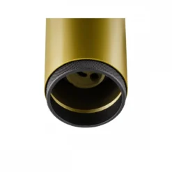 SLV 1009095 GRIP! L Deckenleuchte single zylindrisch 6W GU10 gold schwarz