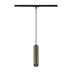 SLV 1008472 GRIP! L 1-Phasen Pendelleuchte GU10 max. 6W bronze schwarz
