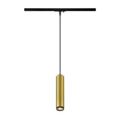 SLV 1008473 GRIP! L 1-Phasen Pendelleuchte GU10 max. 6W gold schwarz