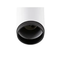 SLV 1008447 GRIP! L 1-Phasen Spot zylindrisch GU10 max. 6W weiß schwarz