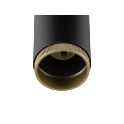 SLV 1008453 GRIP! L 3-Phasen Spot zylindrisch GU10 max. 6W schwarz gold