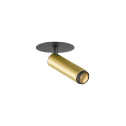 SLV 1009059 GRIP! S Deckeneinbauleuchte 3000K 29° Phase gold schwarz