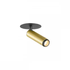 SLV 1009059 GRIP! S Deckeneinbauleuchte 3000K 29° Phase gold schwarz