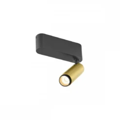 SLV 1009042 GRIP! S single Deckenaufbauleuchte 2700K 29° Phase gold schwarz